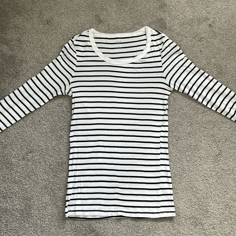 Gap Striped Long Sleeve Shirt